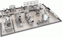 Модульный завод (цех) для приемки, переработки и розлива молока